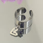 Bague coeur
