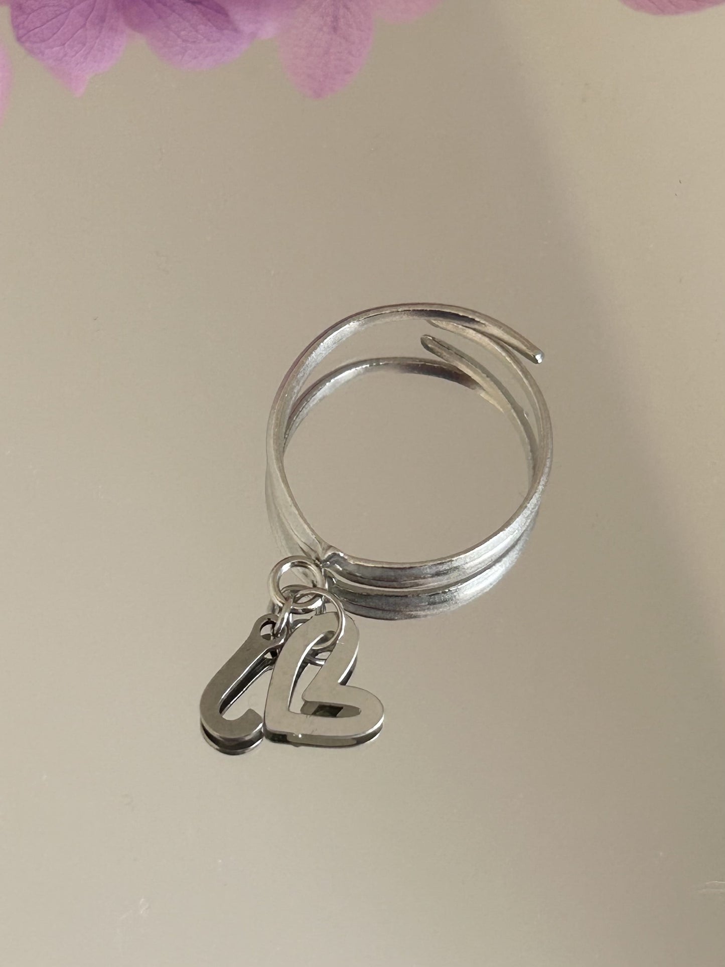 Bague coeur