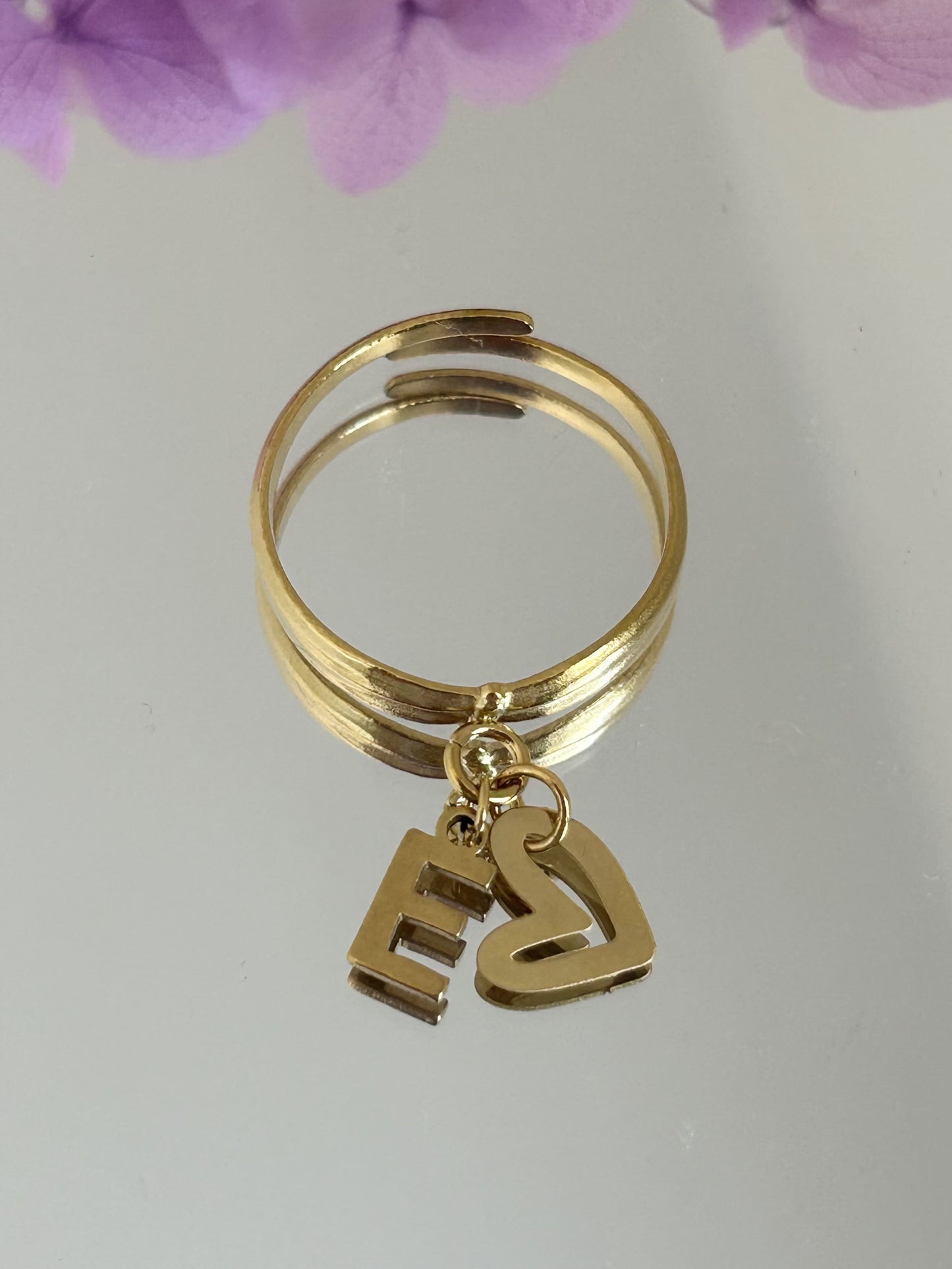 Bague coeur