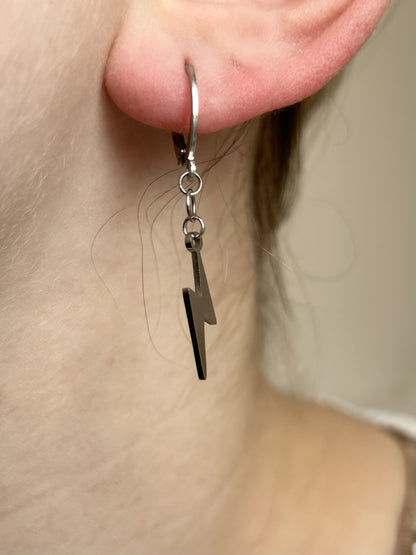 Boucles d’oreilles Foudre