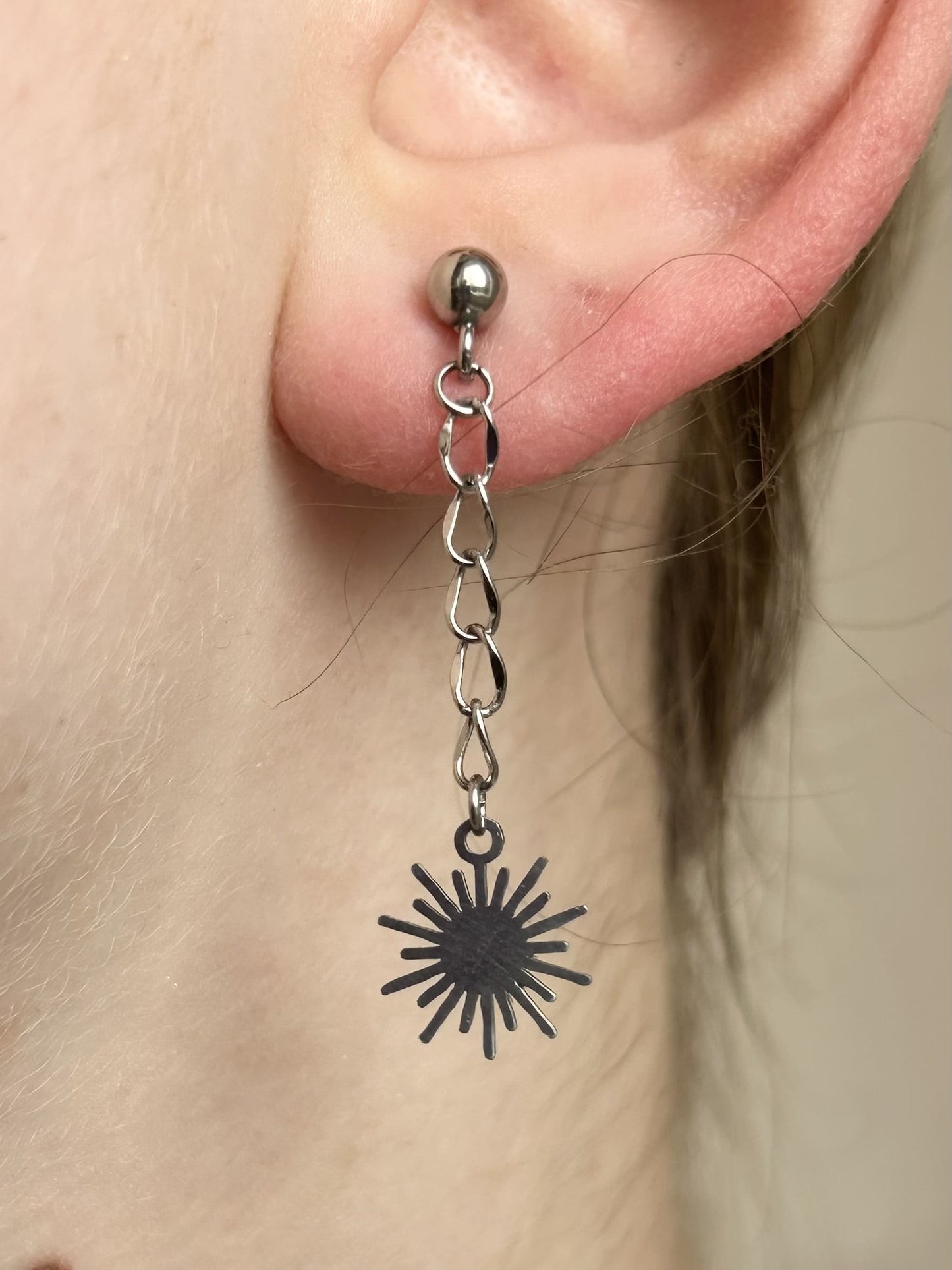 Boucles d’oreilles Soleil