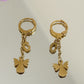 Boucles d’oreille Étoile
