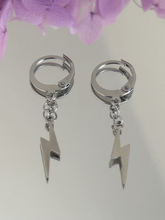 Boucles d’oreilles Foudre