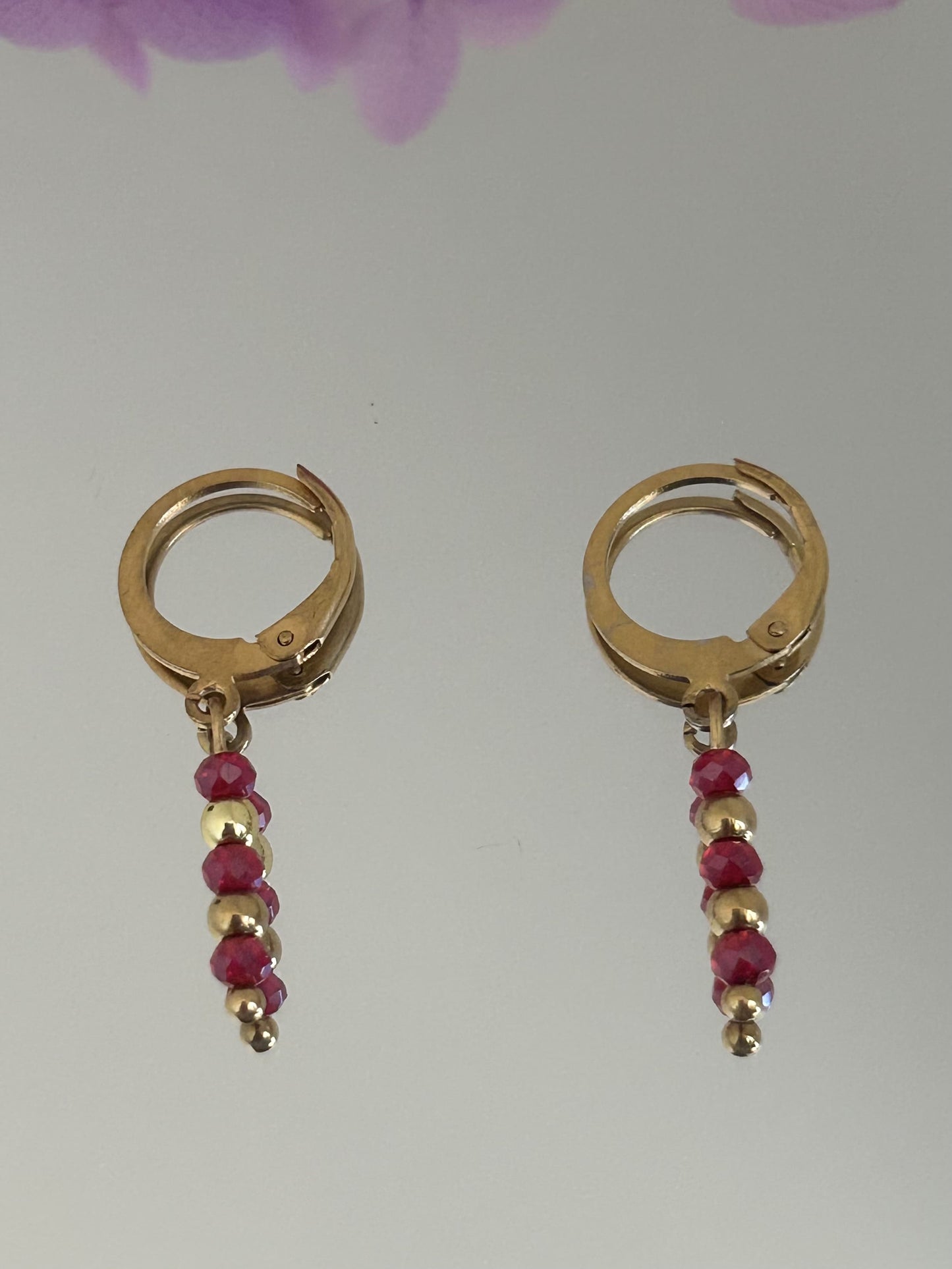 Boucles d’oreilles Reflet