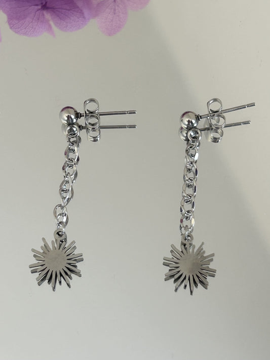 Boucles d’oreilles Soleil