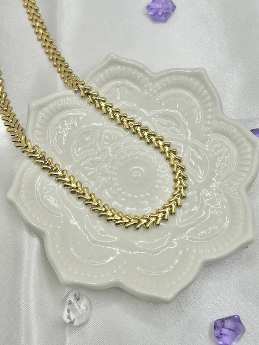 Collier doré Romy