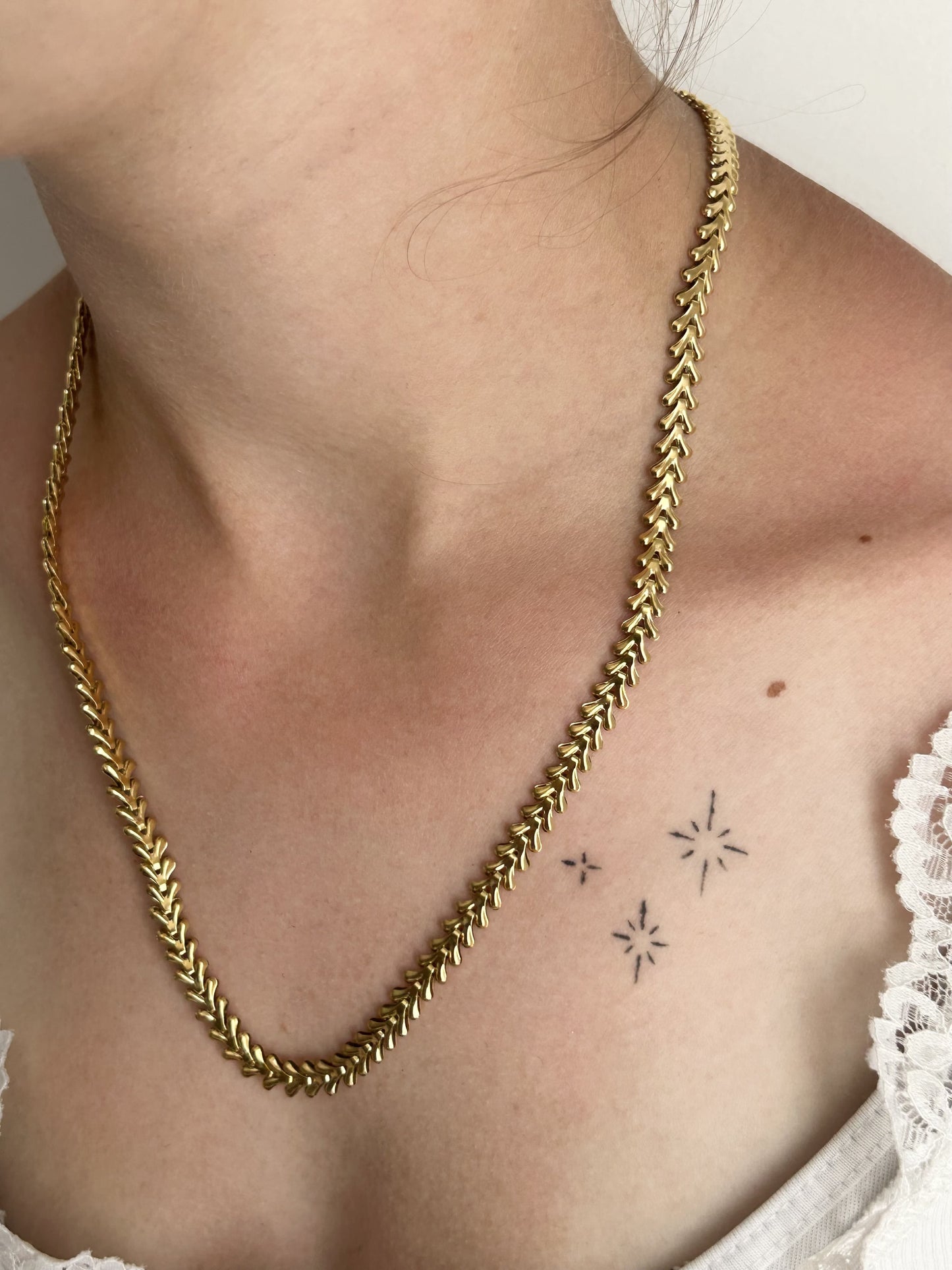 Collier doré Romy