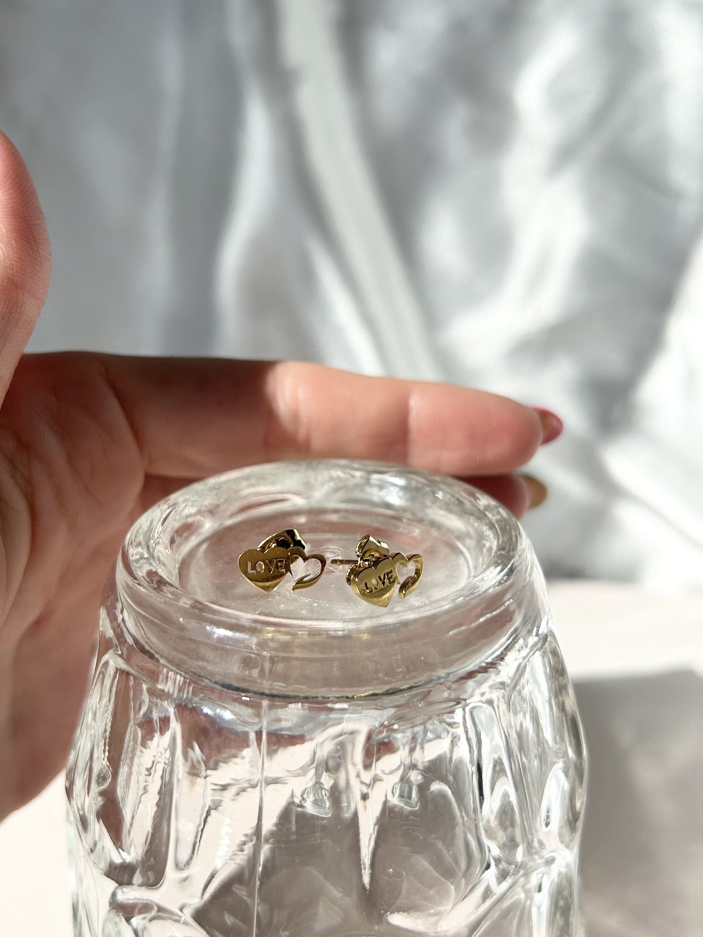 Boucles d’oreilles Love